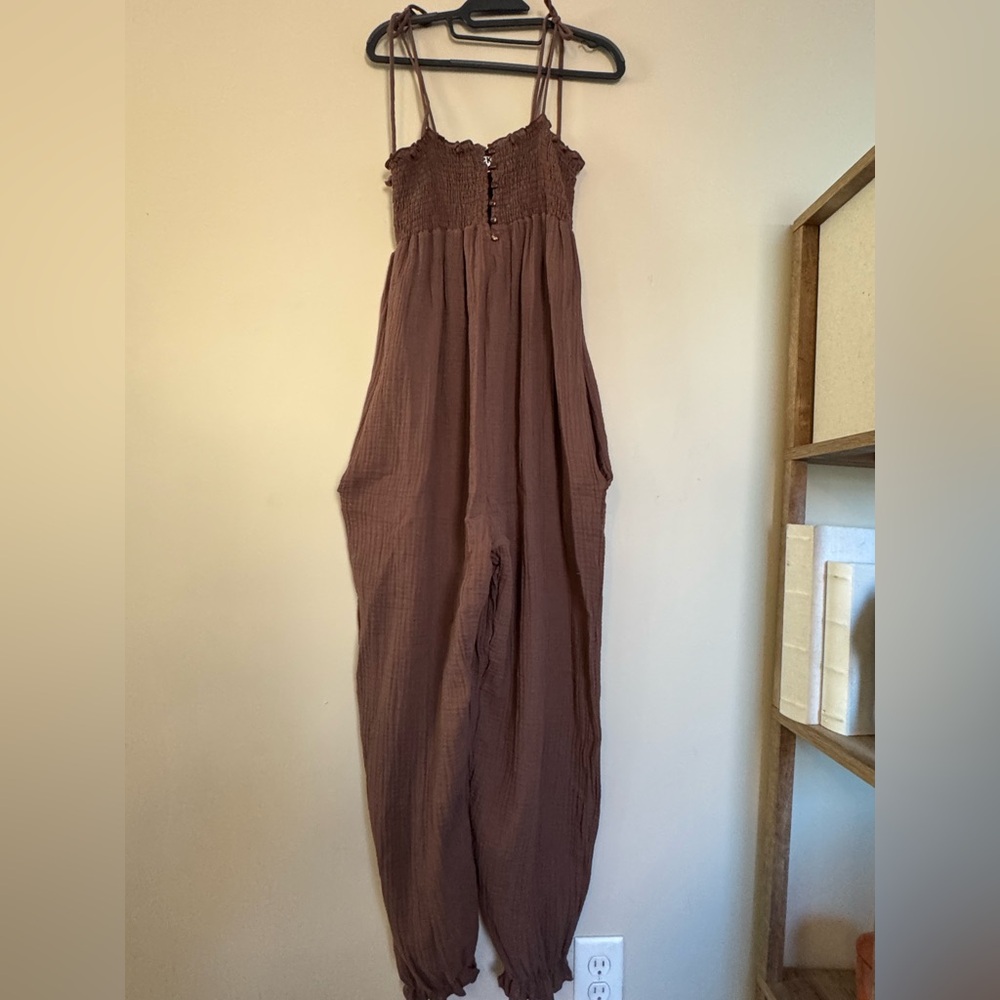 BUCKETLIST Brown Jumpsuit